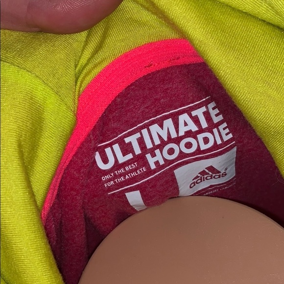 Adidas sweatshirt hoodie pink Size L - Picture 8 of 8